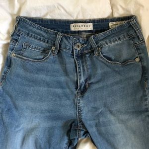 Bullhead High-Rise Stretch Skinny Jeans